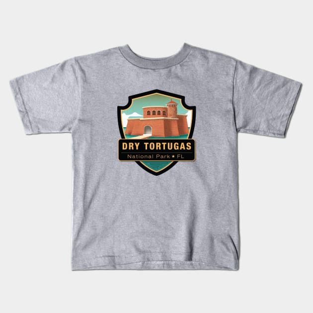 Dry Tortugas National Park Kids T-Shirt by Curious World